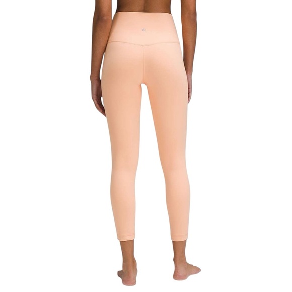 LULULEMON Align High-Rise Pant 25” in Peach Bellini - Picture 3 of 12
